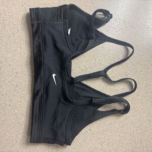 Nike Black Strappy Sports Bra